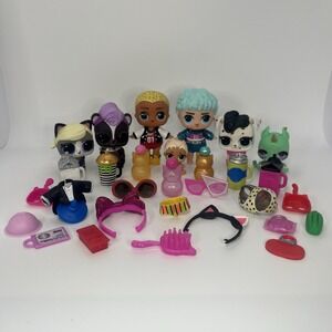 L.O.L. Suprise Pets Boys Lil Sister Poopsie Cutie Tooties Sizzle & accessories